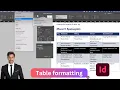 How to Format Tables in InDesign Like a Pro