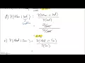 Example Probability Calculations using Contingency Table