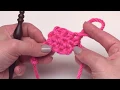 How to Crochet Half Double Crochet Left Handed