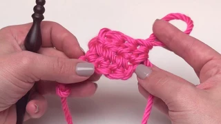 How to Crochet Half Double Crochet Left Handed