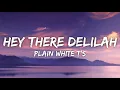 Plain White T's - Hey There Delilah (Lyrics)