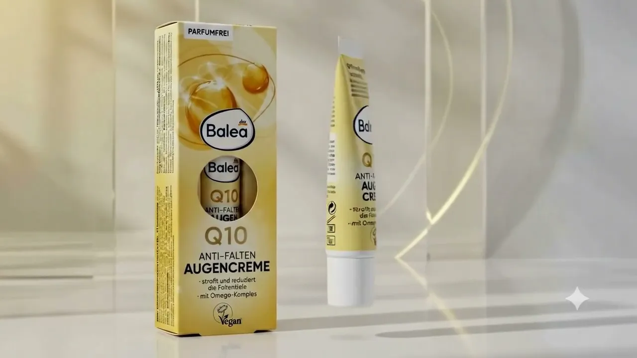 Balea Q10 Eye Cream – Anti-Wrinkle Eye Care – 15 ml