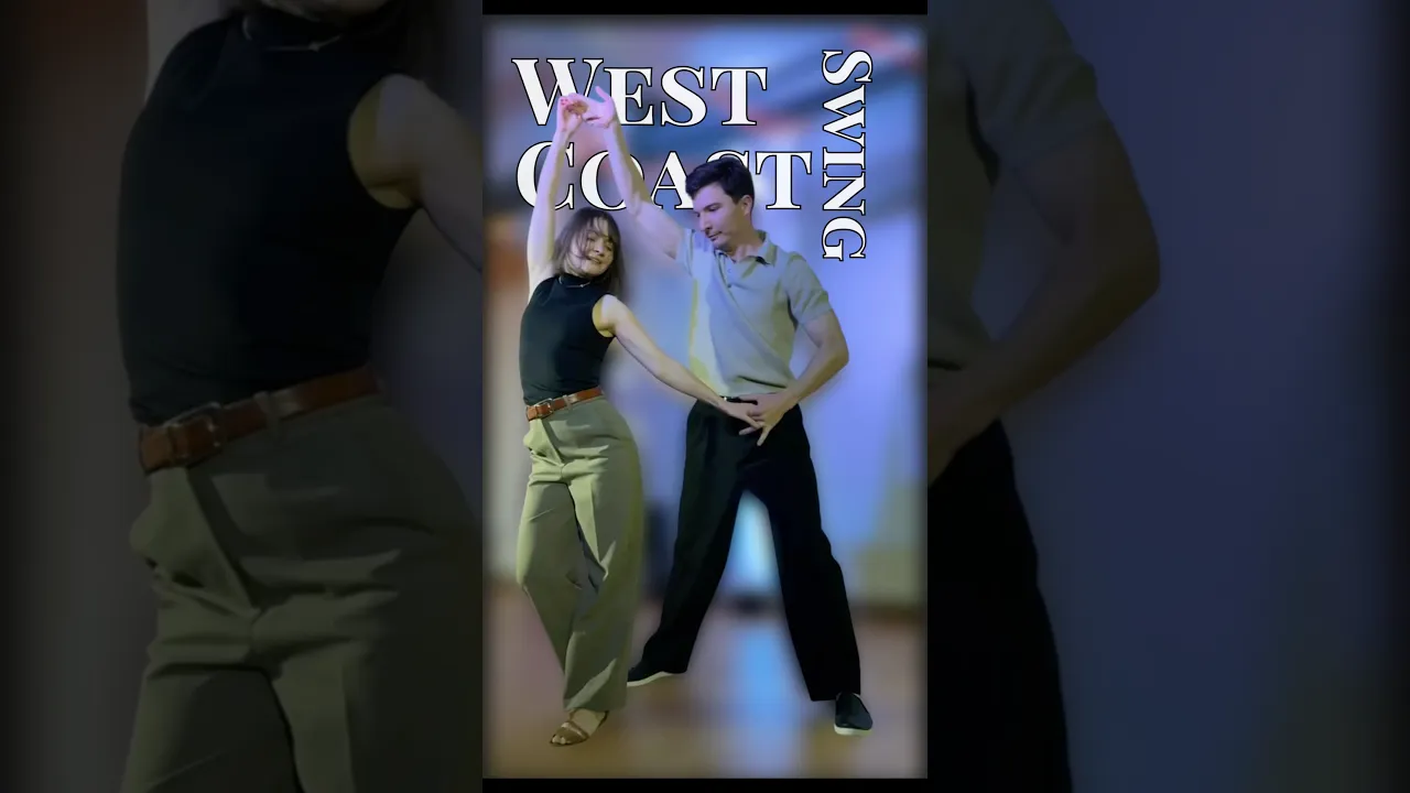 West Coast Swing Improvisation part 1 #semionmaria #westcoastswing #modernswing #improvisation #wcs