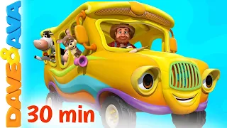 The Wheels On The Bus Part 2 Dave And Ava Alice The Camel More Nursery Rhymes 