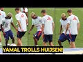 Download Lagu Lamine Yamal tried to nutmeg Huijsen, but Huijsen took it very personal 🤣💀