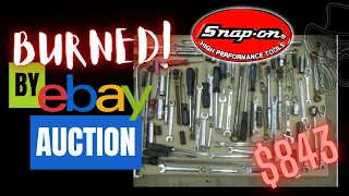 OVERPAID Huge Snap-on tool haul from an ebay auction Unboxing an 843 tool auction won on ebay
