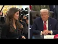 Donald Trump faces off with Kaitlan Collins about Epstein survivors
