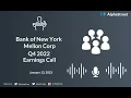 Bank of New York Mellon Corp Q4 2022 Earnings Call