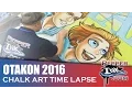 Otakon 2016 Chalk Art Timelapse