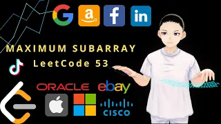 Leetcode 53 - Maximum Subarray JAVA Solution Explained