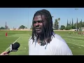 Fresno State OL Rolan Fullwood reacts to extra year of eligibility