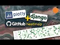 Django Plotly - Building a Github-style Heatmap