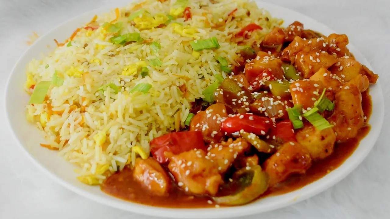 Chicken Manchurian Recipe By Lively Cooking   Restaurant Style Chicken Manchurian Egg and Fried Rice