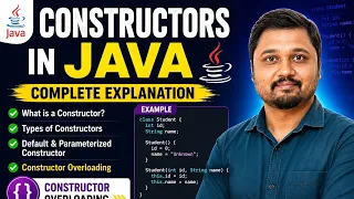 Constructors in Java in 10 Min Types of Constructors Constructor Overloading Java OOP AS Sir