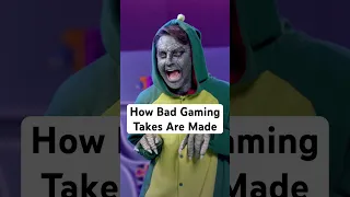 How Bad Gaming Takes Are Made 🦎🧠 #gaming #comedy #godofwar