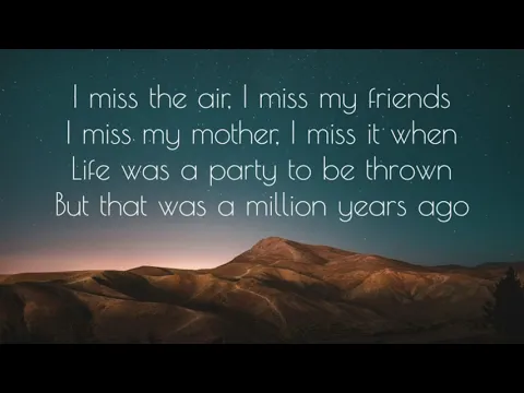 Download MP3 Adele - Million Years Ago (Lyrics)