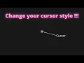 Custom cursor using pure javascript A pure vanilla JavaScript project