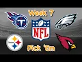 Week 7 NFL Pick Em