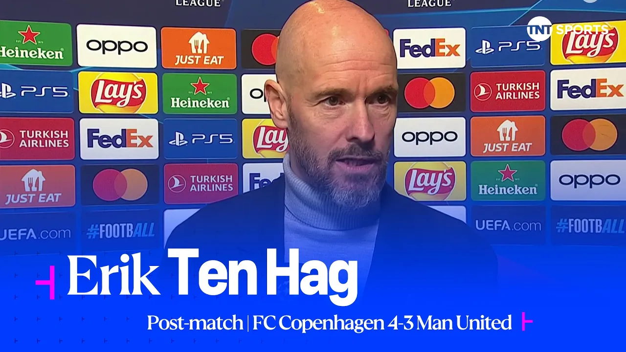 Erik ten Hag bemoans officiating in Copenhagen defeat | FC ...