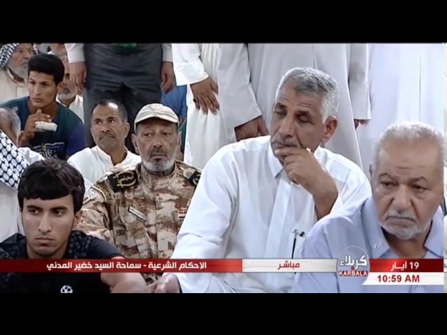 ⁣السيد خضير المدني _ الاحكام الشرعية ( احكام الصوم / المفطرات ) 19 \ 5 \ 2017
