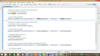 16 Object Oriented Programming Lab Exercise 1 With Solution