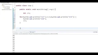 For Loop Statement in Java and Usage in Selenium Webdriver