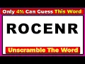 Lagu Guess The Correct Word |Unscramble the 6 Letter Word - Guess the Word Challenge 59