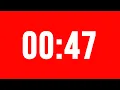 47 Second Timer With Alarm Without Music