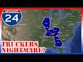 Why I-24 is One of the MOST FEARED Interstates for Drivers The Uphill Climb Through the South