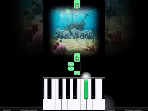 how to play "Sem Tempo (Super Slowed)" on piano