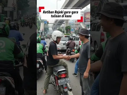rezeki orang nggak ada yang nyangka, tiba-tiba ada yang ngasih duit #uangkaget #kisahharu