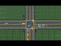 Traffic Intersection Simulation using Pygame Part 2