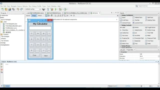 Java NetBeans Tutorial Simple Calculator in java using Netbeans