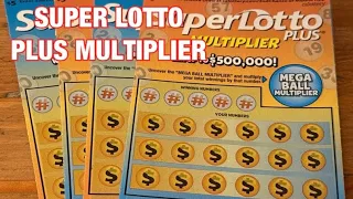 Super Lotto Plus Multiplier Tickets California Lottery Scratchers