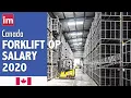 Forklift Operator Salary in Canada Salaries in Ontario Quebec Alberta BC Manitoba PEI NB NL