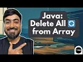 Java Program to Delete All Copies of a Given Element from an Array