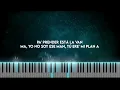 Saiko, Feid, Quevedo, Mora - Polaris Remix (Piano cover | Tutorial | Karaoke)