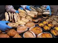 Download Lagu Korean Street Food MAMMOTH BREAD?!! Amazing Taste of Breads with selfmade ingredients 신내동 덕순이빵집