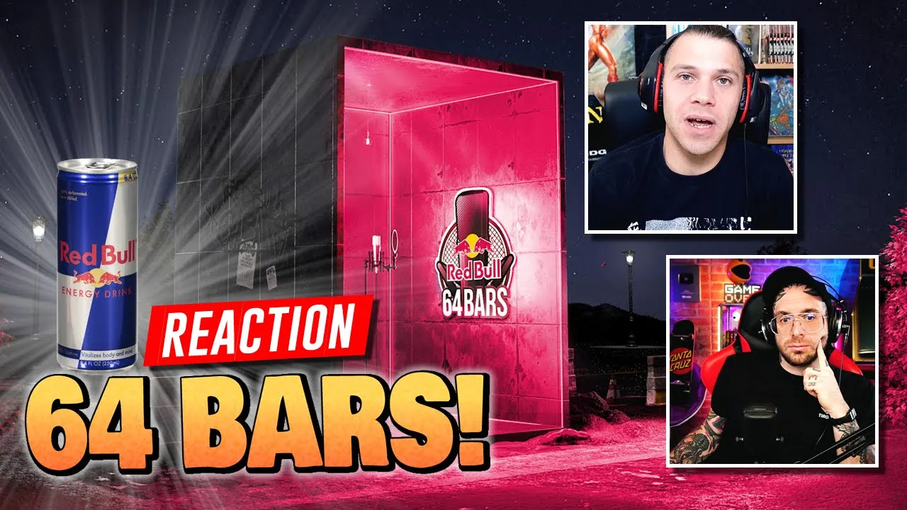 REDBULL - 64 BARS THE ALBUM ( REACTION COMPLETA IN ANTEPRIMA ) Arcade Boyz