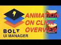 Unity Bolt UI Manager - Animation On Click