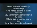 Fonseca - Vine A Buscarte (Letra)