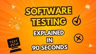 Software Testing Explained in 90 Seconds