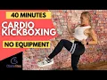 Download Lagu CARDIO Kickboxing Workout | No equipment at home Calorie Burn |