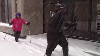 Record Snow Storm in Binghamton NY