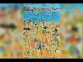 Scènes de plage dans l'œuvre de l'artiste Hamda Dniden