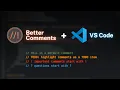 Better Comments VS Code Extension Beginner Tutorial Octtoppus