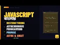 JavaScript Bootcamp Day 4 Bangla Destructuring Asynchronous Programming Promise Async Await