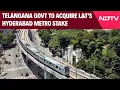 Download Lagu Hyderabad Metro News | Telangana Government To Acquire L\u0026T's Hyderabad Metro Stake