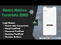 React Native Reusable Components User Module Email and Password Fields