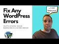 WordPress Errors How to Troubleshoot and Fix Them Like a Pro